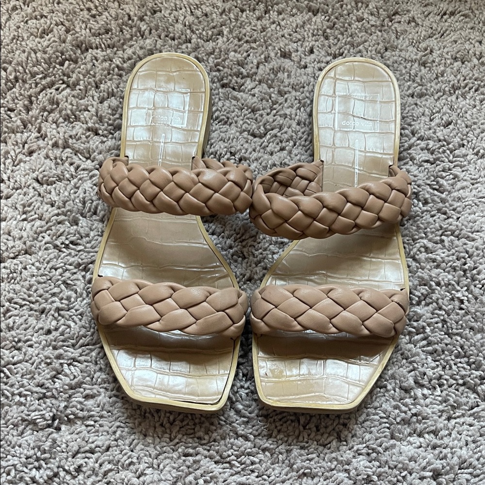 Dolce Vita Double Braided Flat Sandal